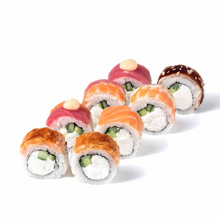 Ролл радужный (8шт)