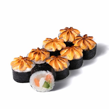 Запеченный гребешок c лососем (премиум)