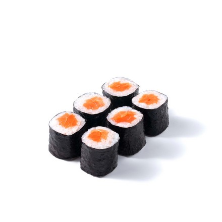 Ролл с лососем кунцей