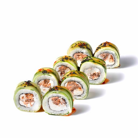 Ролл в огурце