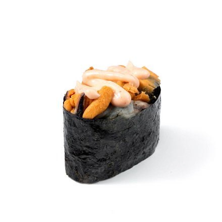 Гункан с острыми мидиями