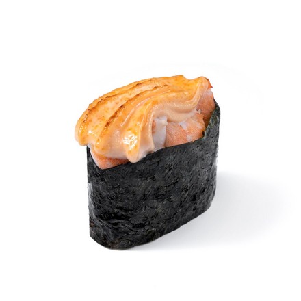 Запеченные суши с креветкой