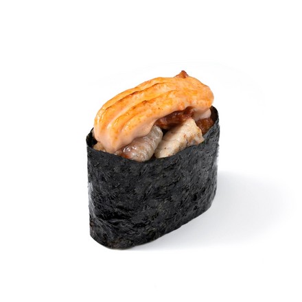Запеченые суши с угрем